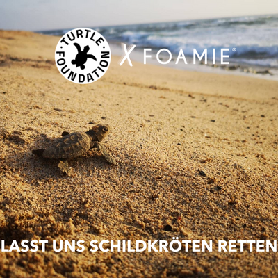 Turtle Foundation X Foamie: Lasst uns Schildkröten retten!