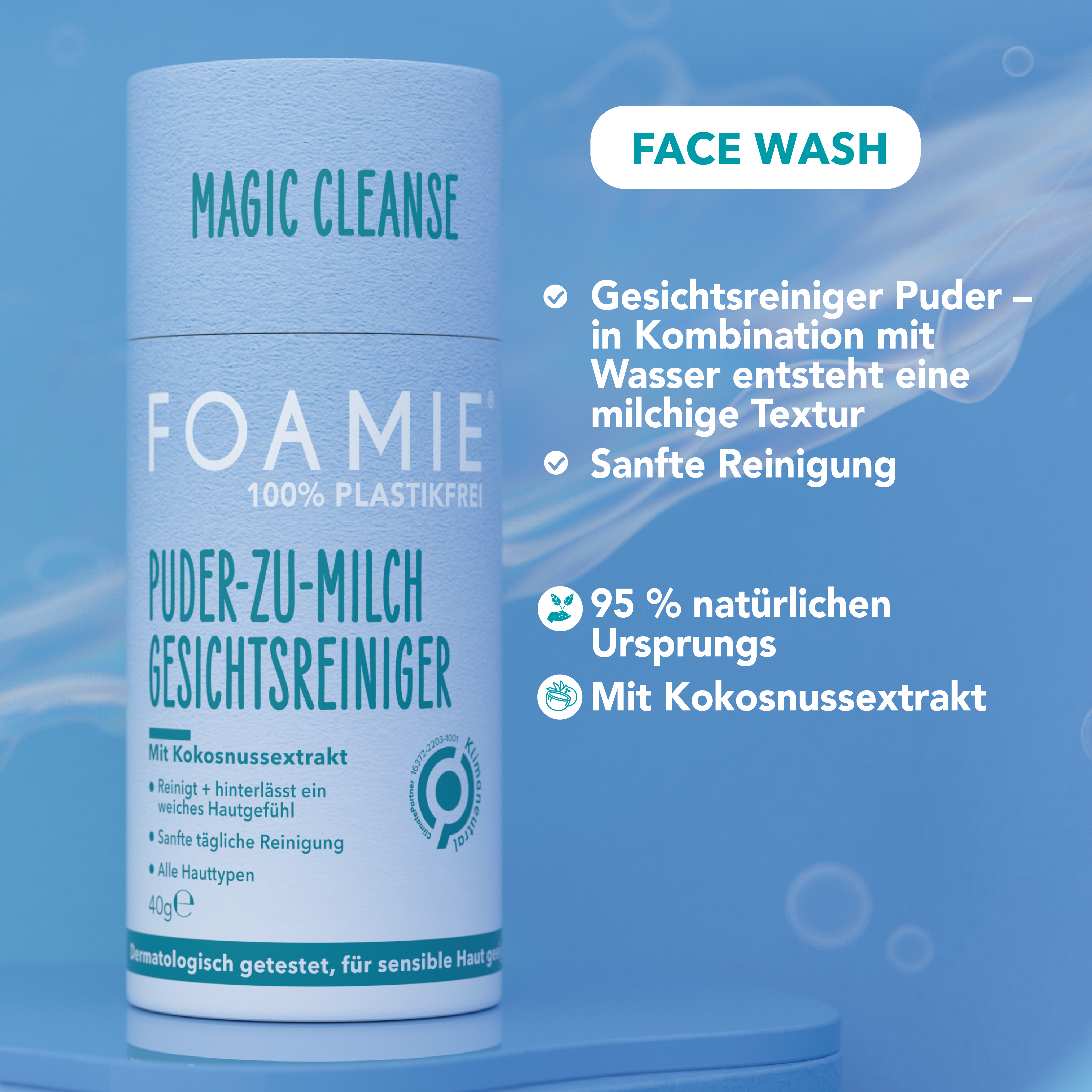 Magic Cleanse Pudergesichtsreiniger