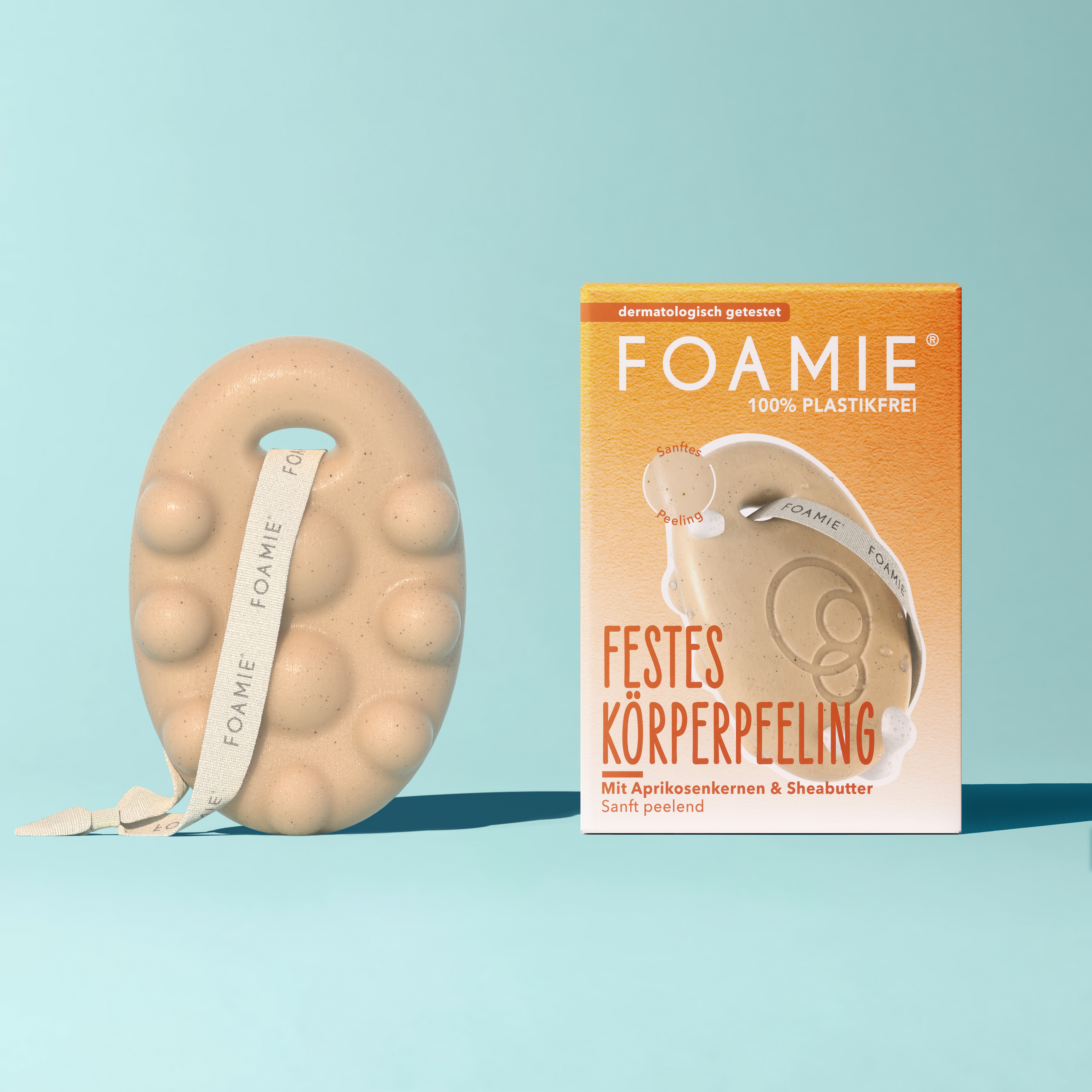 Aprikosenkerne und Sheabutter für sanftes Peeling