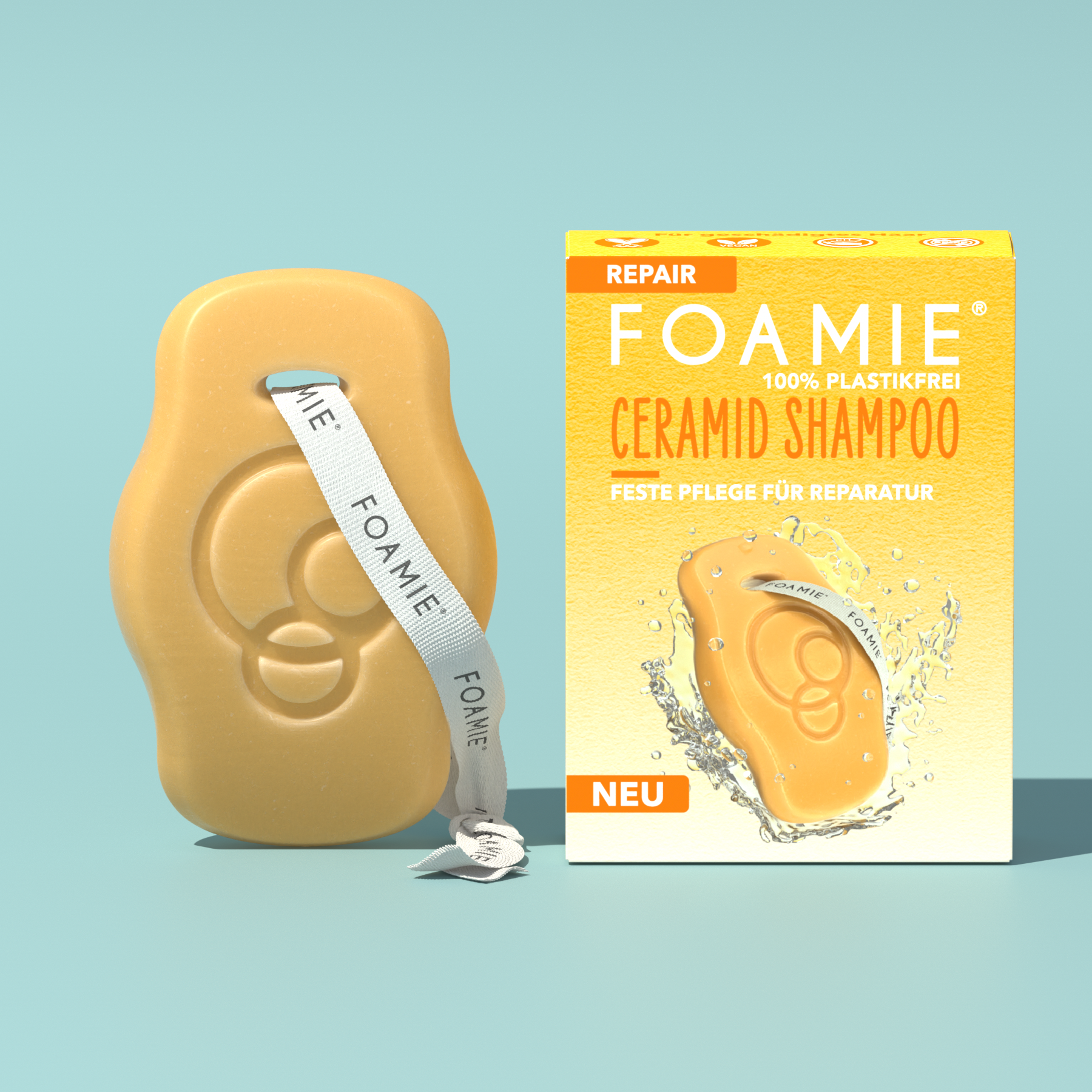 Festes Shampoo für geschädigtes Haar | Offizieller Foamie Online Shop –  Foamie – Offizieller Online Shop